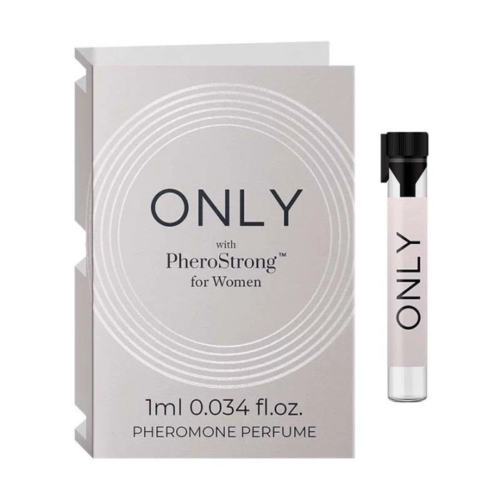 Perfumy dla kobiet PheroStrong Only z feromonami, 1ml - Jaśmin, Malina, Tuberoza