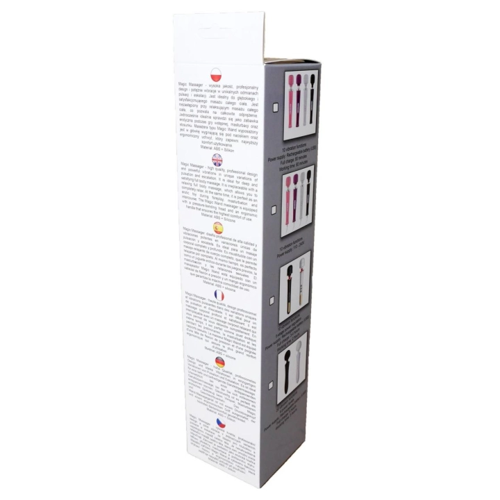 Masażer wibracyjny Ultra Powerful – 32 cm, 20 programów, ładowanie USB