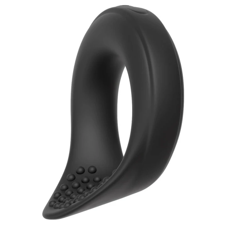 Pierścień wibrujący Rebel z silikonu, 10 trybów, wodoodporny, elastyczny