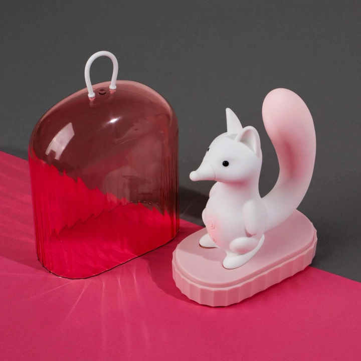 Wibrator Squirrel Smart Tail – sterowanie aplikacją, ssanie i podgrzewanie