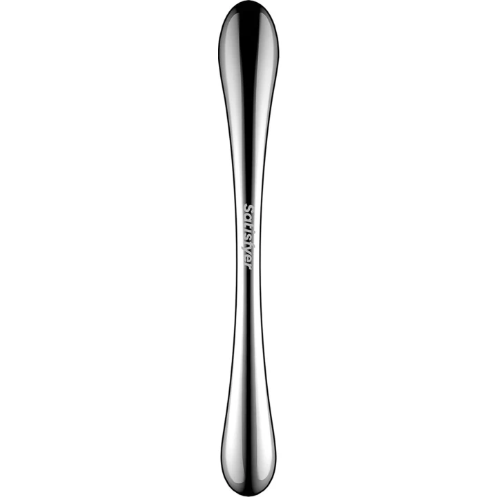 Dildo Satisfyer Cosmic Crest 1 | Dwustronny | Metalowy | Waga 620 g