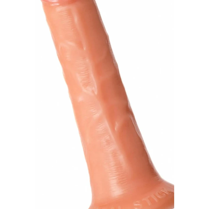 Dildo RealStick® CALIBER 18 cm, średnica 3 cm, realistyczny, z przyssawką, PVC