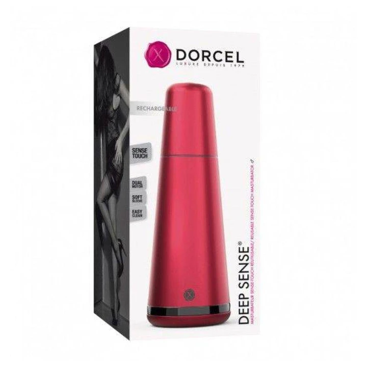 Masturbator wibrujący Marc Dorcel Deep Touch, 11 trybów, hybrydowy materiał TPE/ABS