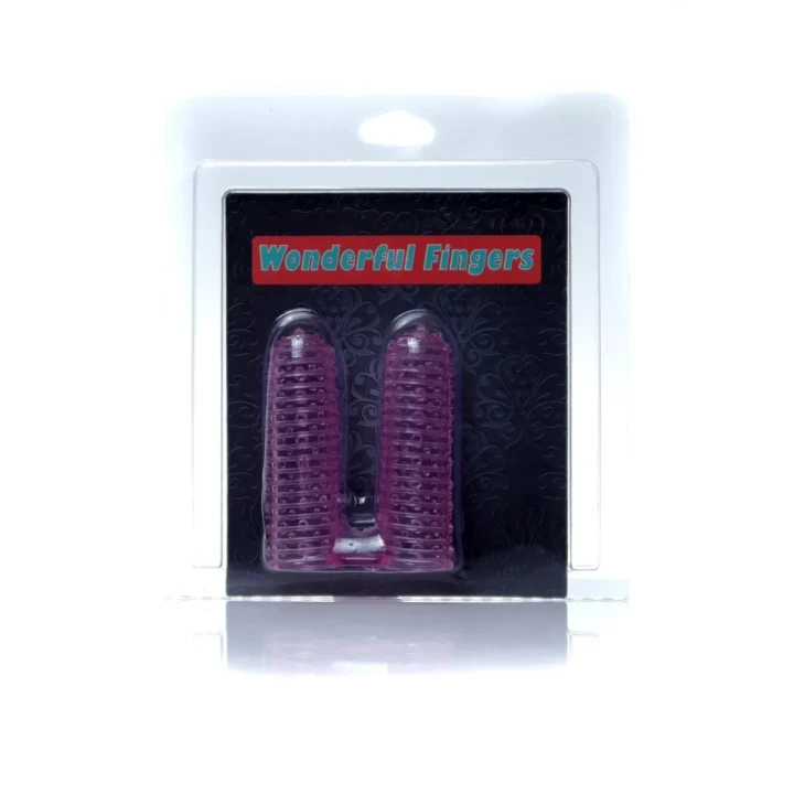 Stymulator łechtaczkowy Wonder Fingers, TPR, długość 7,5 cm, wodoodporny