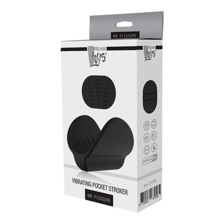 Masturbator dla mężczyzn Mr Pleasure, silikonowy, wodoodporny, 7 wzorów wibracji