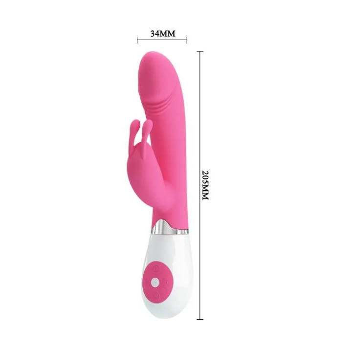 Stymulator łechtaczki PRETTY LOVE GENE, silikonowy, 30 trybów wibracji, 20,5 cm