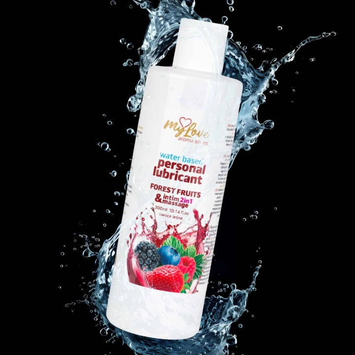 Żel intymny i do masażu MyLove Aroma Series 2w1 Leśne Owoce 300 ml