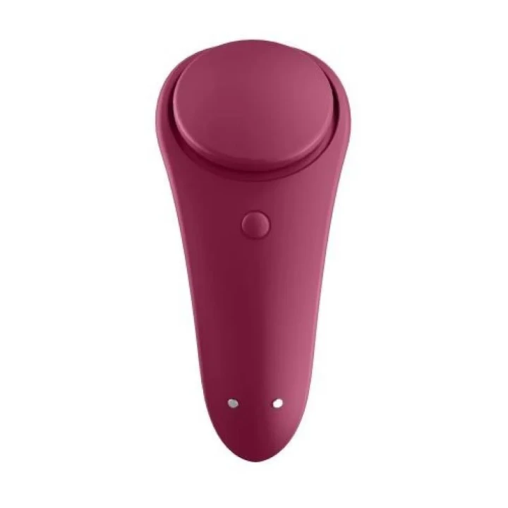 Stymulator łechtaczkowy Satisfyer Sexy Secret, wodoszczelny, z aplikacją, silikonowy