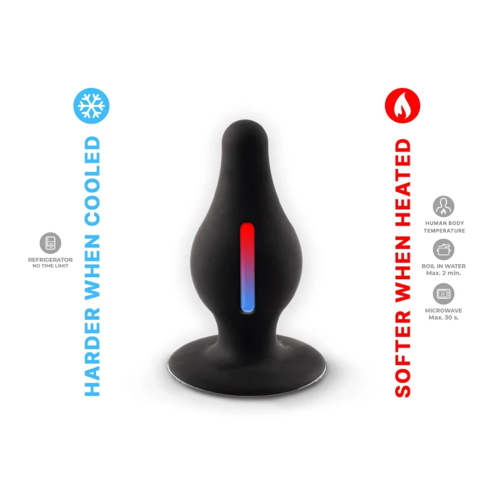 Wibrator SilexD Model 2 L - silikon, 10,2 cm wysokości, 4,5 cm średnicy