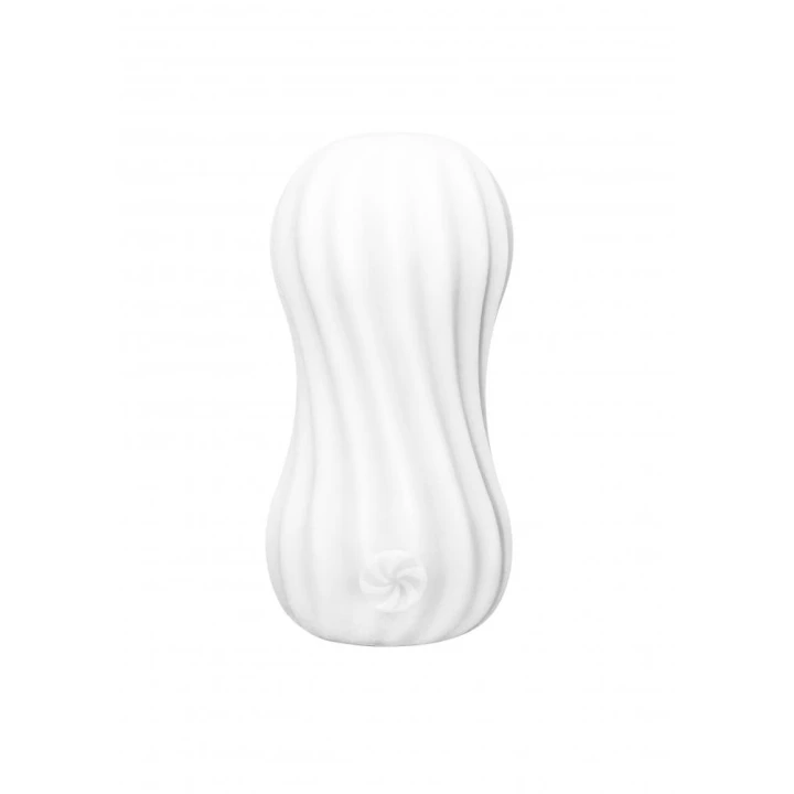 Masturbator Fuzzy Marshmallow - TPE, 8 cm długości, wodoodporny, elastyczny