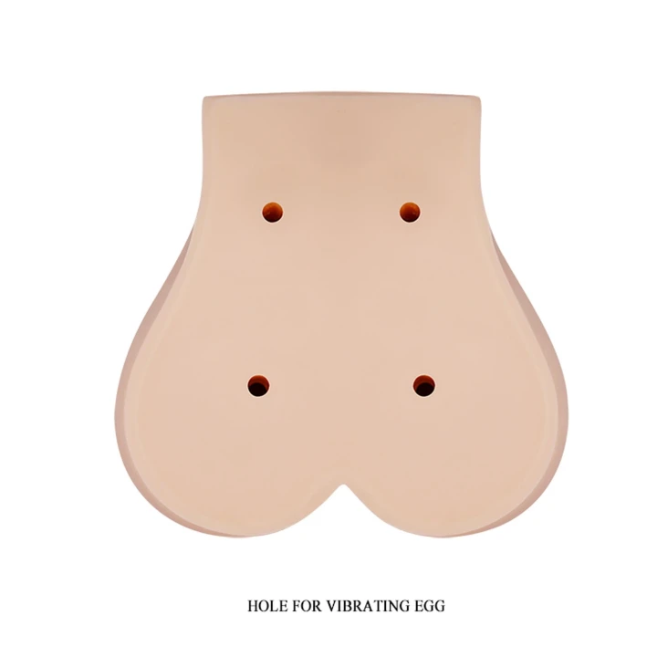 Masturbator BAILE z wibracjami, ultra realistyczny materiał, podwójne otwory