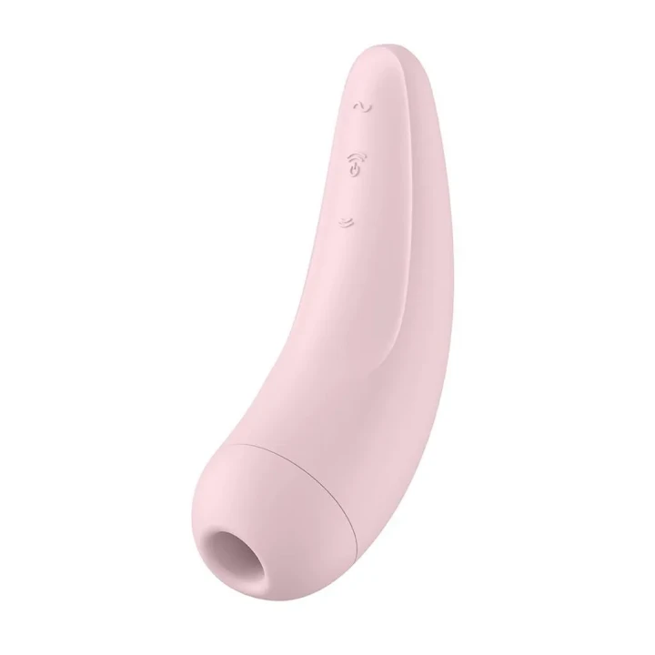 Stymulator łechtaczkowy Satisfyer Curvy 2+ z falami powietrza i wibracjami