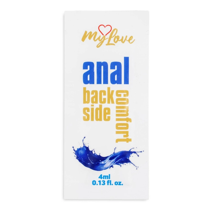 Żel intymny do seksu analnego MyLove Anal Back Side Comfort, miętowy, saszetka 4 ml