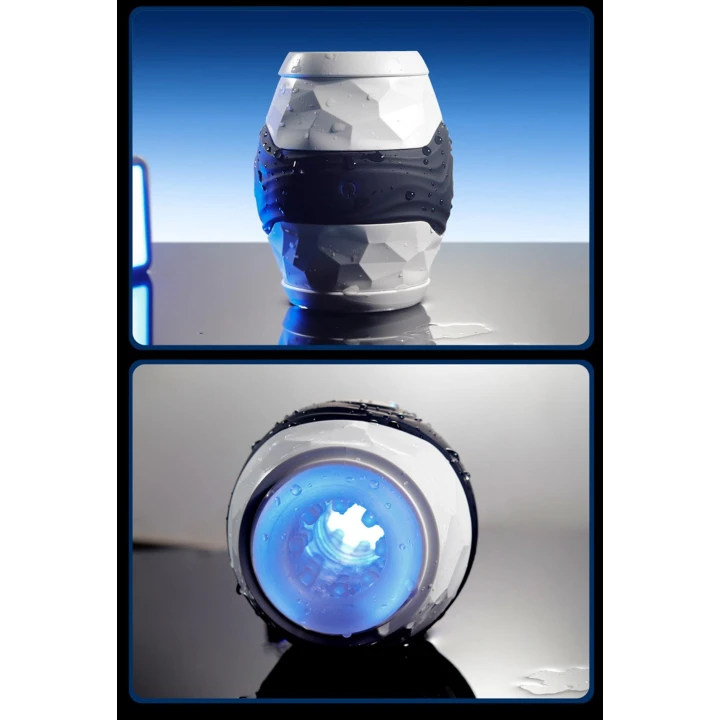 Masturbator męski VIBRATOR 10 trybów wibracji, wodoodporny IPX7, ładowanie magnetyczne