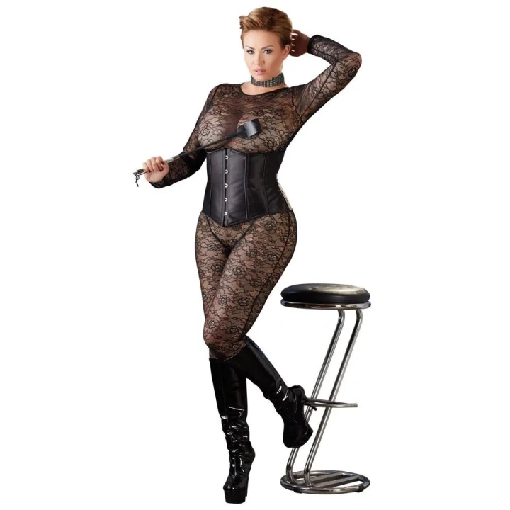 Gorset pod biust COTTELLI LINGERIE, XL, z sznurowaniem z tyłu, elegancki design