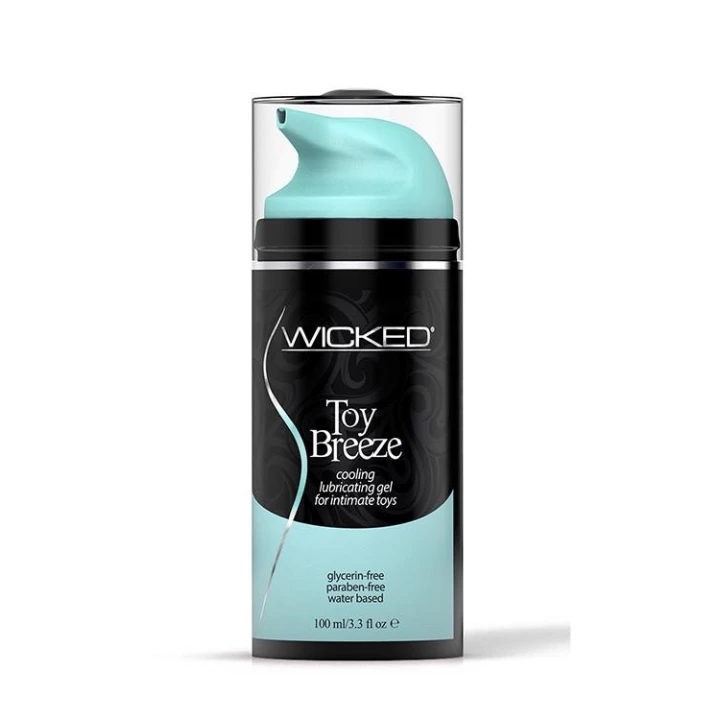 Lubrykant wodny Wicked Toy Breeze 100ml - chłodzący, żelowa konsystencja, bezglutenowy