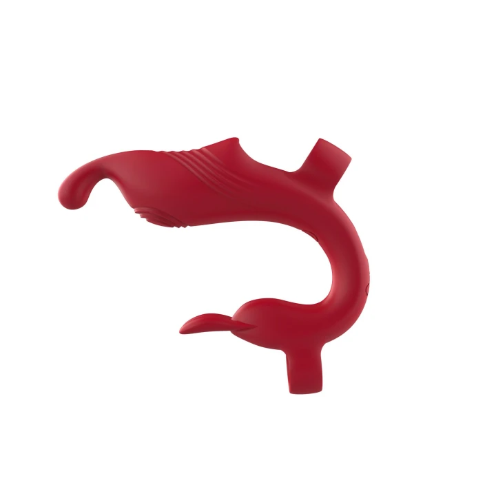 Masażer G-Spot Finger - Medyczny silikon, 10 trybów wibracji, wodoodporny, 20cm