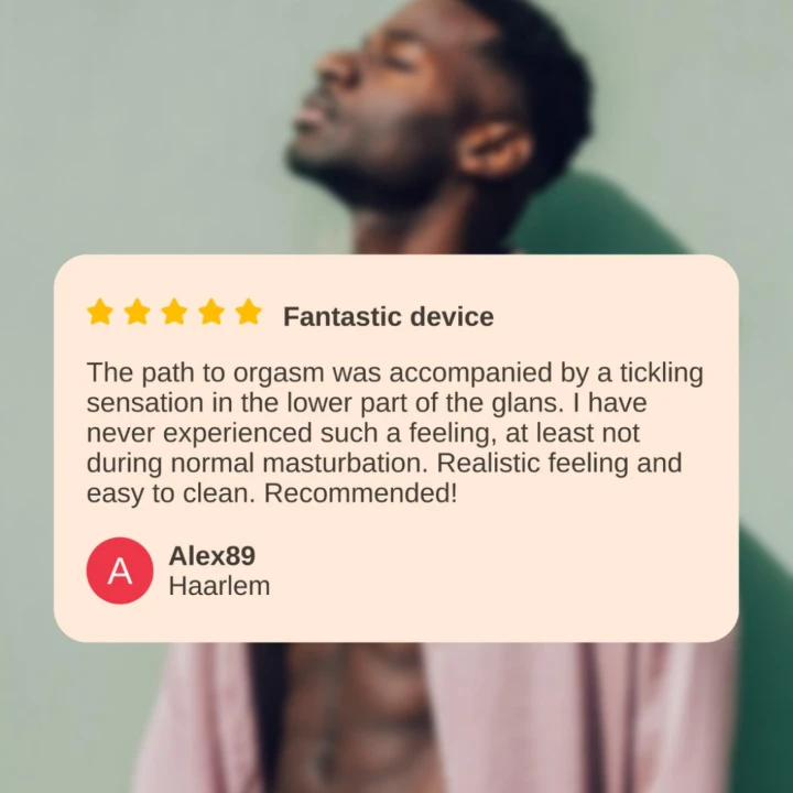 Masturbator Nappex™ Branco - Elektryczny, 29 Trybów, Ergonomiczna Konstrukcja