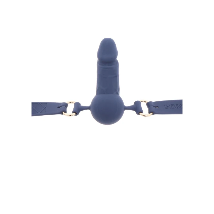 Knebel kulkowy silikonowy TABOOM, regulowany pasek, średnica 2.5 cm, długość 60 cm