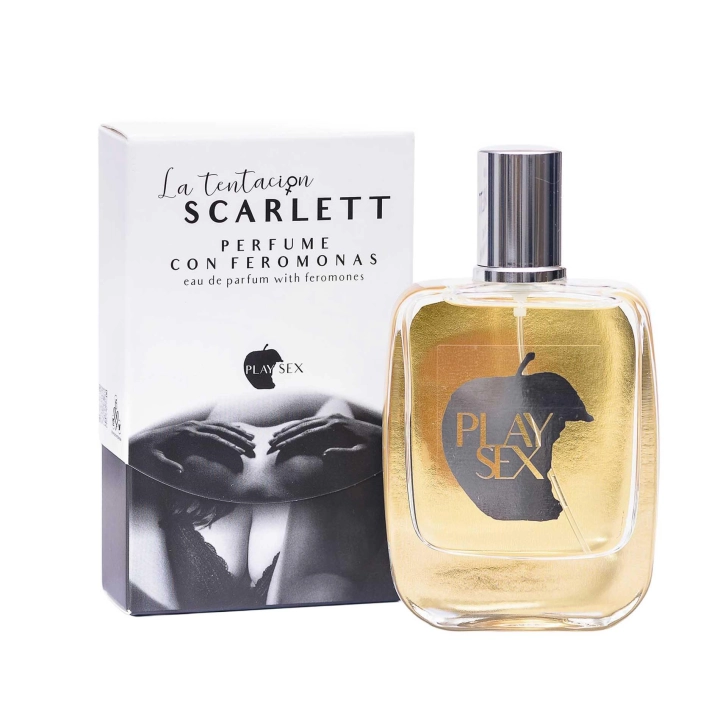 Perfumy z feromonami — Scarlett (50 ml) | Intensywny zapach, przyciąganie seksualne