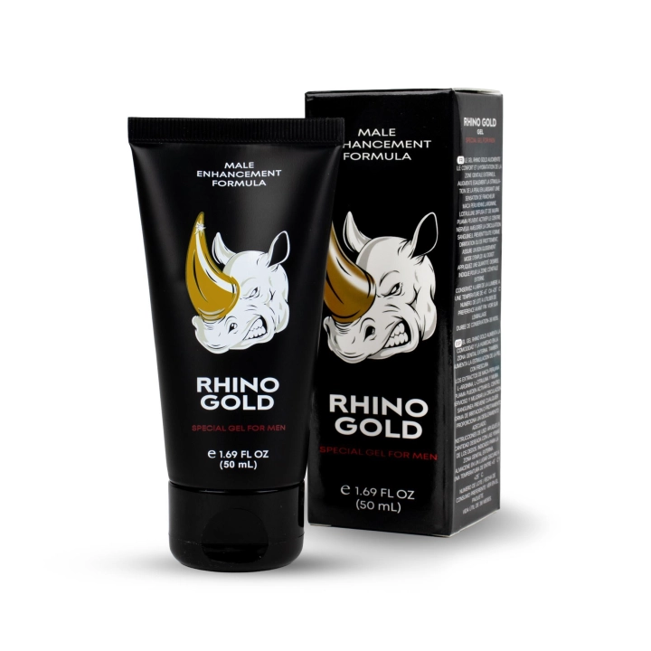Żel dla mężczyzn Rhino Gold – 50 ml, szybko wchłaniający się, z L-argininą
