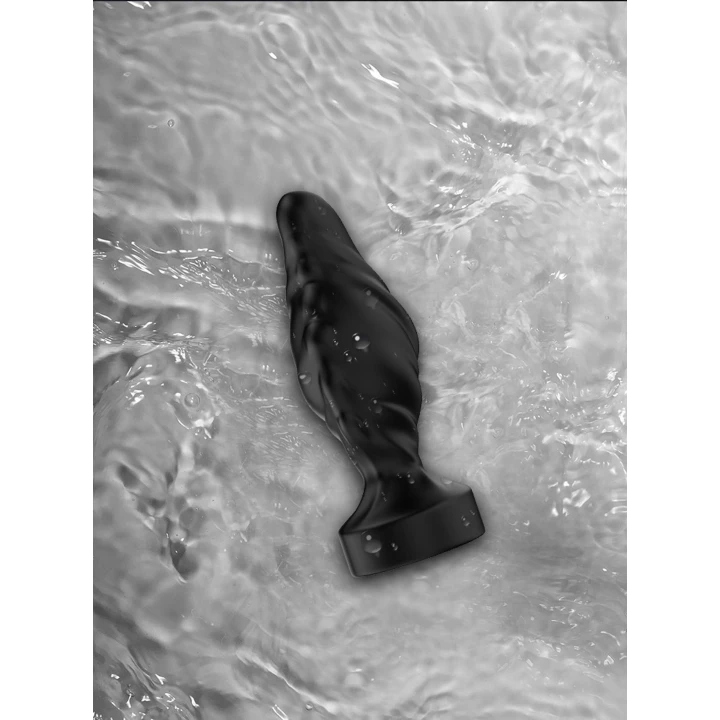 Korek analny Limonster, silikonowy, 9 trybów wibracji, wodoodporny, 10,2 cm