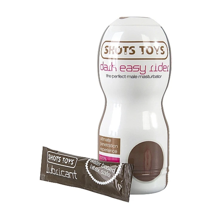 Masturbator - Dark Easy Rider, super miękki tunel, wodoodporny, łatwy w użyciu