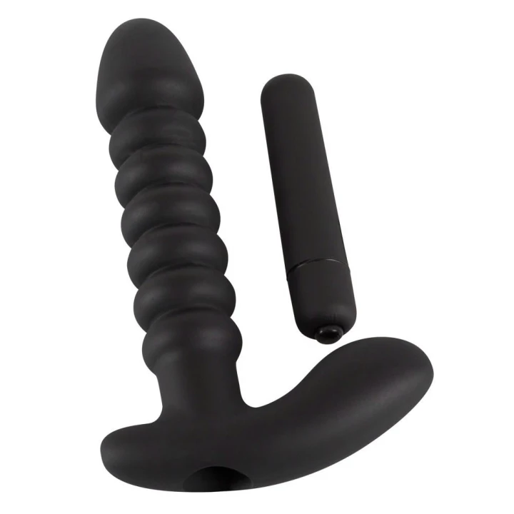 Wibrator silnikowy Black Velvets – 17 cm długości, silikon, stymulacja łechtaczki