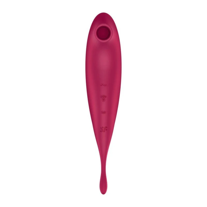 Wibrator punktowy Satisfyer Connect APP - 2 silniki, 11 intensywności, wodoodporny