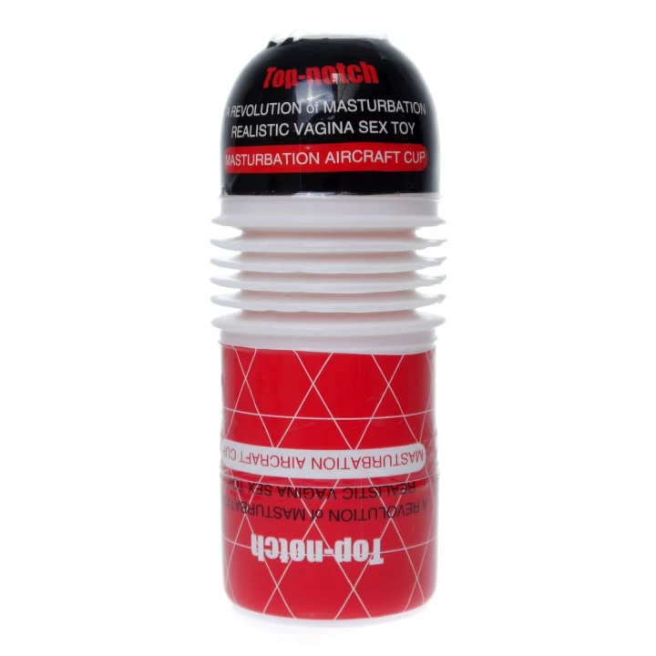 Masturbator TPE/ABS, 17-19 cm, wodoodporny, rozciągliwy, z wypustkami