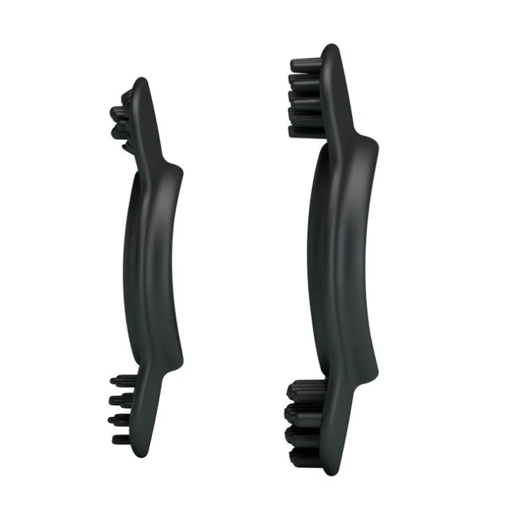 Pierścień na penisa BAILE - silikonowy, podwójny, elastyczny, 4,5 cm