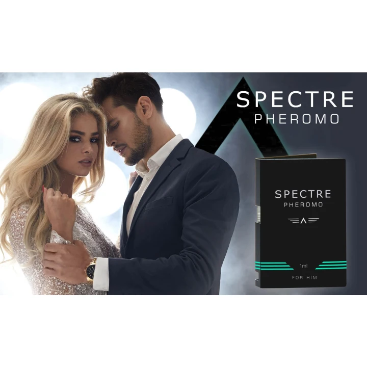 Woda toaletowa 1ml dla mężczyzn - Spectre Pheromo, intensywny zapach, uwodzenie