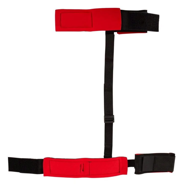 Kajdanki i mankiety na kostki, regulowane, 100% poliamid, miękkie wyściełanie