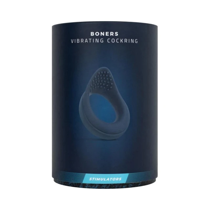 Pierścień wibracyjny do penisa Boners - silikon, 7 trybów, stymulacja krocza