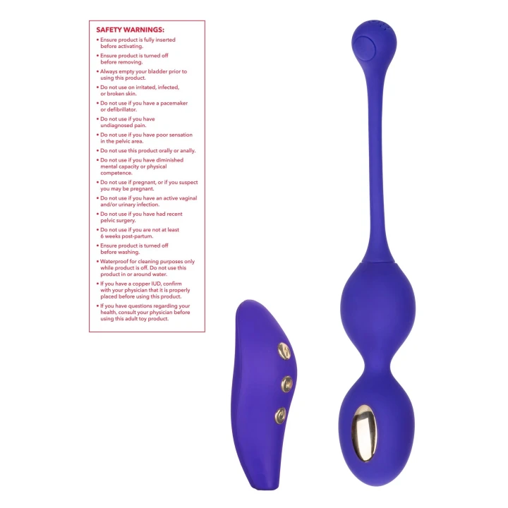 Ćwiczenia Kegla Estim Dual: Stymulacja Elektromagnetyczna, 7 Wibracji, Wodoodporność