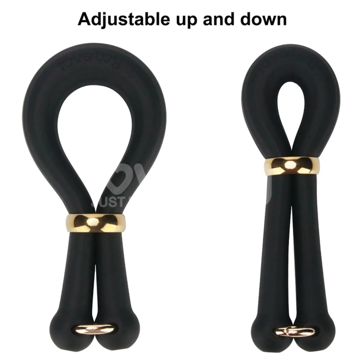 Pierścień silikonowy AnyFit Pro – regulowany, podwójna pętla, medyczny silikon, 18 cm