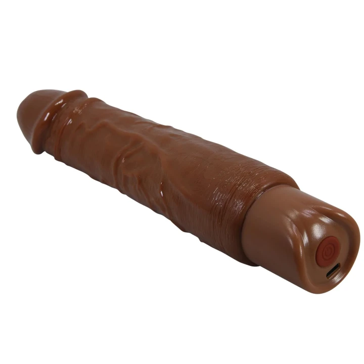 Dildo - Pretty Love Rufus, 23,8cm długości, 10 trybów wibracji, realistyczny kształt