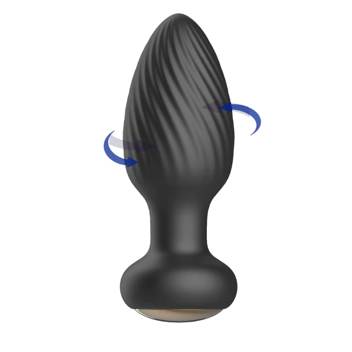 Wtyczka analna wibracyjna Funejoy, silikonowa, wodoodporna, 9,8 cm