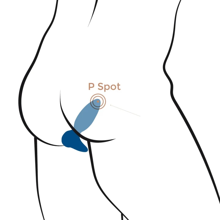 Wibrator analny Little Rocket II | Aplikacja, Wodoodporny IPX7, Ergonomiczny