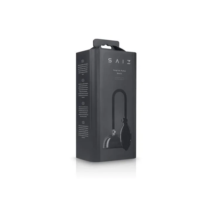 Pompka do pochwy SAIZ - silikonowa, 11 cm średnicy, z możliwością pompowania ręcznego