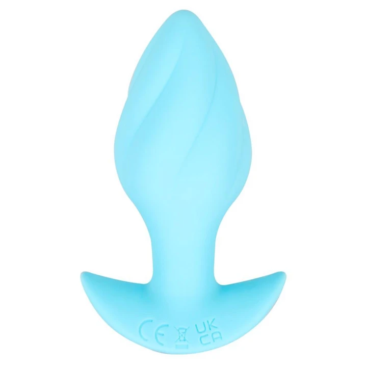 Wtyk analny silikonowy Cuties, ładowany USB, 7 trybów wibracji, 8 cm długości