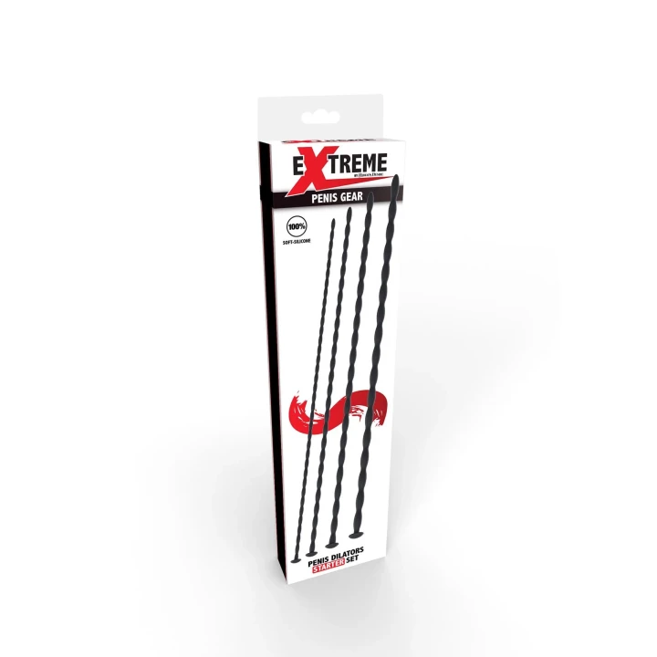 Rozszerzacz penisa Extreme by Hidden Desire 3-6 mm, 4 sztuki, silikonowy