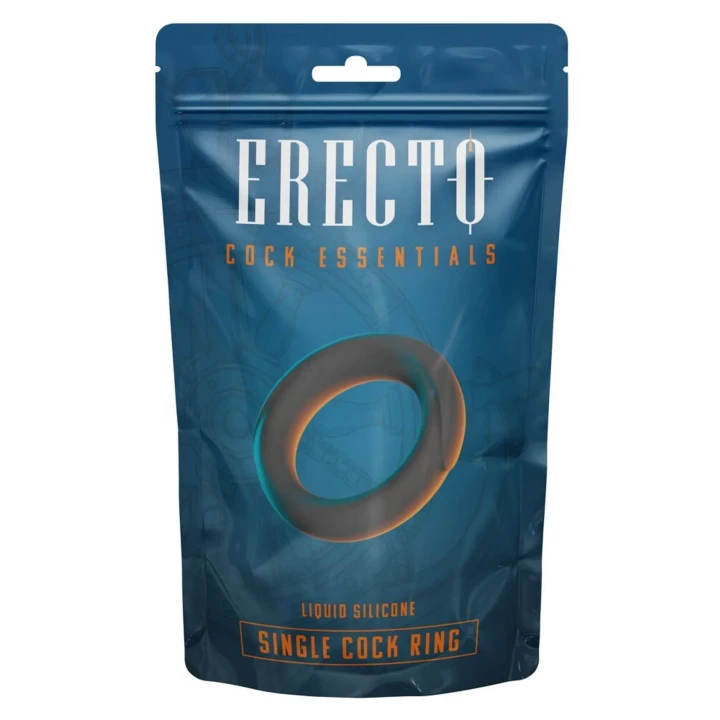 Pierścień Erektalny Erecto – Średnica 2,6 cm, Płynny Silikon, Stylowy Design
