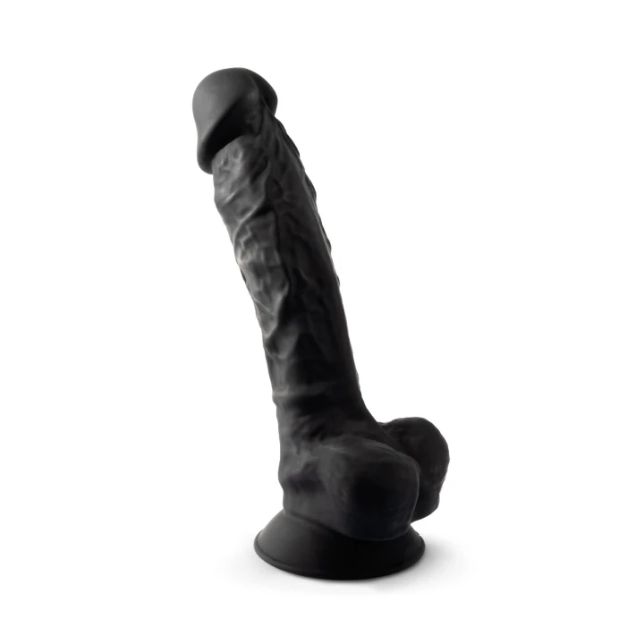 Dildo SilexD Model 1, 24 cm, silikon podwójnej gęstości, mocna przyssawka