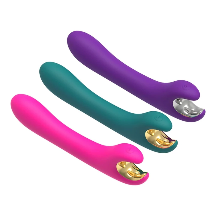 Stymulator wibracyjny, seria Mermaid, 9 trybów, silikon, wodoodporny IPX7