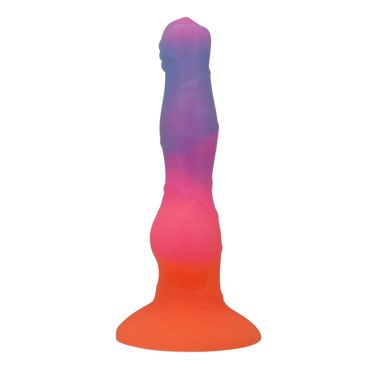Dildo Power Monsters Hercules - 21,5 cm, silikony, z przyssawką, rzeźbiony