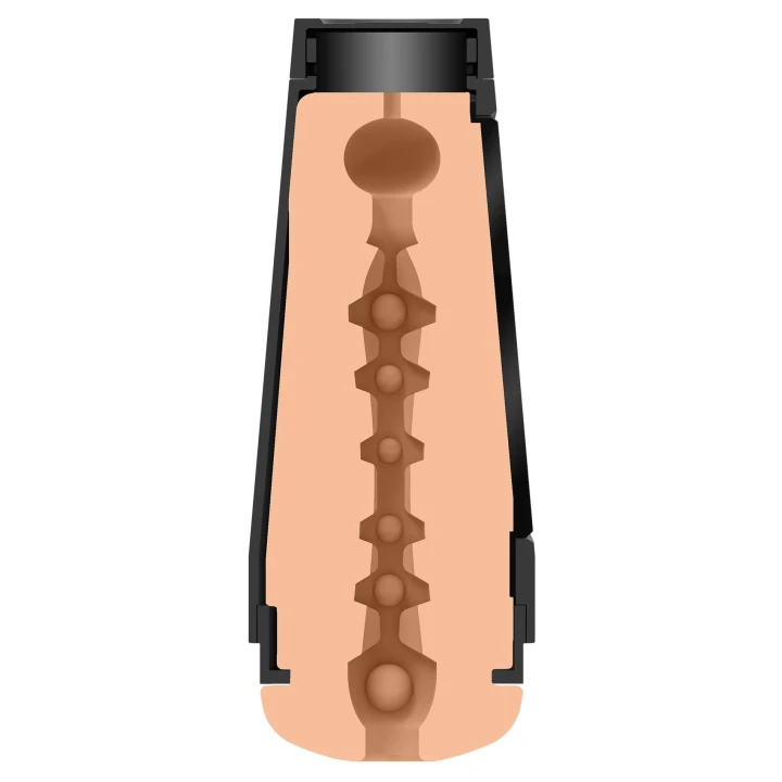 Masturbator - Leo of Leolulu - ULTRASKYN, teksturowane wnętrze, regulacja intensywności