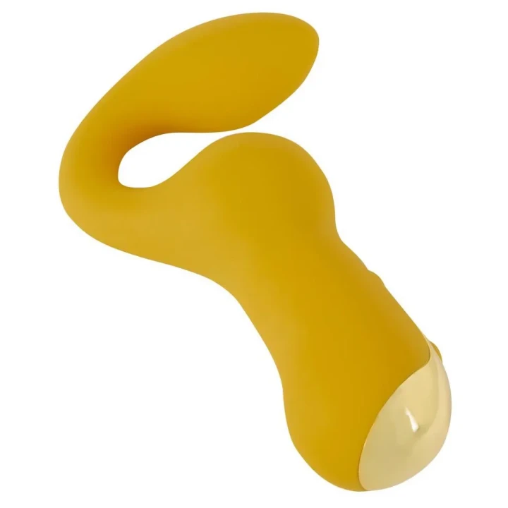 Wibrator podwójny, Kolorowy Stymulator, Silikon, 10 trybów wibracji, 18,4 cm