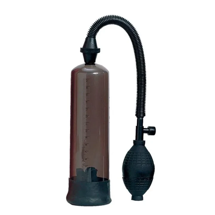 Wąż PVC z rękawem lateksowym, 17 cm, przezroczysty, z kontrolą szybkiego uwalniania powietrza