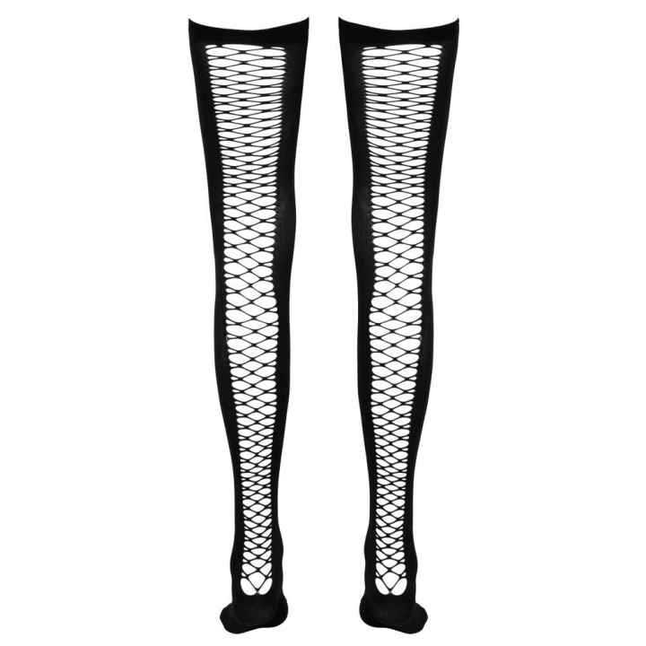 Pończochy do ud COTTELLI LINGERIE, nieprzezroczyste, z antypoślizgową taśmą, M/L